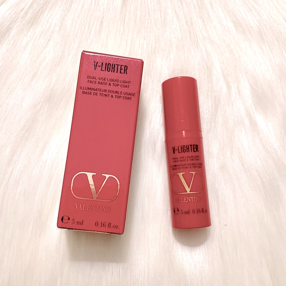 4/$30 Sale 💫Valentino Tinted Face Primer Base & Highlighter in Rosa Mini